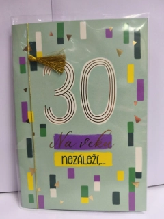 Blahoželanie k 30. narodeninám zelené