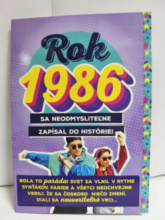 Blahoželanie k 40. narodeninám 1986
