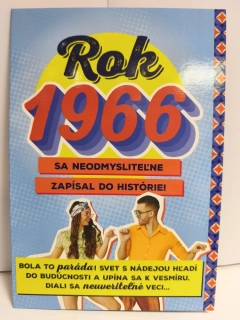 Blahoželanie k 60. narodeninám 1966