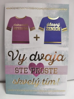 Blahoželanie K svadbe skvelý tím