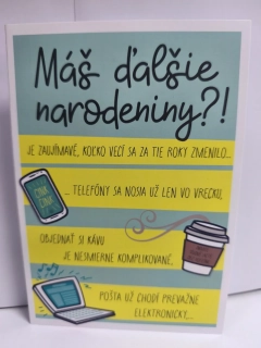 Blahoželanie k narodeninám pokrok