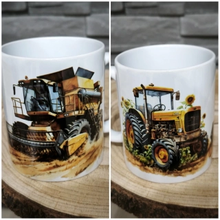 Hrnček s motívom traktora