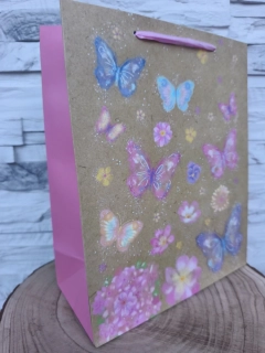 🦋 Darčeková taška s motívom motýľov