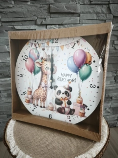 Hodiny Happy Birthday