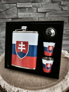Darčeková sada Ploskačka Slovenský znak