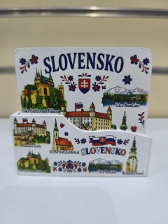 Drevené podšálky Slovensko – 6 ks v darčekovom balení 🎁🇸🇰