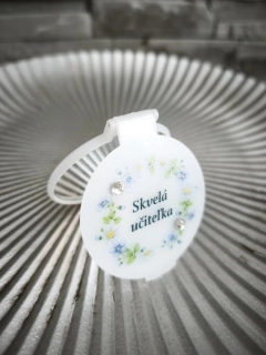 ---💖 Praktické zrkadielko „Skvelá učiteľka“
