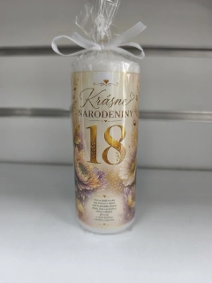 🕯️ Sviečka k 18. narodeninám 🎉