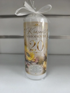 🕯️ Sviečka k 20. narodeninám 🎉