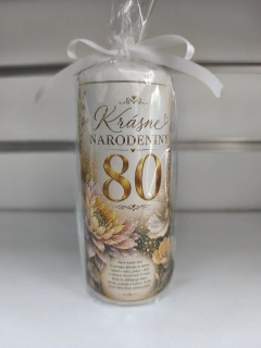 🕯️ Sviečka k 80. narodeninám 🎉