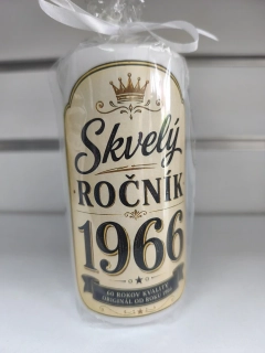 🕯️ Sviečka Skvelý ročník 1966 🎉