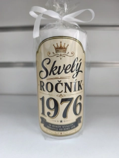 🕯️ Sviečka Skvelý ročník 1976 🎉