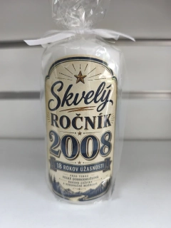 🕯️ Sviečka Skvelý ročník 2008 pre chlapca 🎉