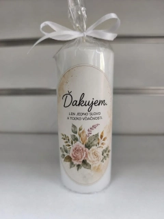 🕯️ Sviečka Ďakujem 💝