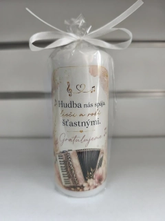 🕯️ Sviečka Hudba nás spája 🎵❤️