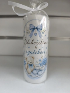 🕯️ Sviečka k narodeniu synčeka 👶💙