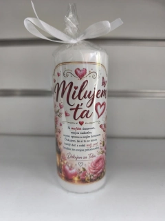 🕯️ Sviečka Milujem ťa ❤️