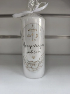 🕯️ Sviečka pre novopečených rodičov 1👶💖