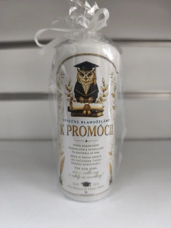 🕯️ Sviečka k promócii pre chlapca 🎓💙