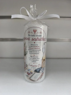 🕯️ Sviečka pre zdravotnú sestričku 👩⚕️💖