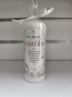 🕯️ Sviečka pre vnučku 👧💖