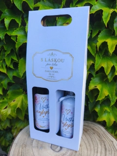 Darčeková sada „Všetko najlepšie“ 🍷🕯️🎁