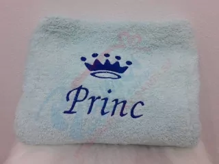 Osuška s nápisom Princ