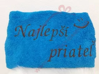 Osuška s nápisom Najlepší priateľ