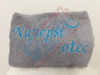 Osuška s nápisom Najlepší otec