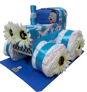 Plienková torta - Traktor modrý