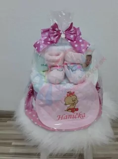 Plienková torta - mini s podbradníčkom