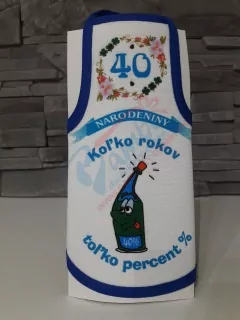 Zástera na fľašu 40