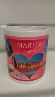 Hrnček Martin ružový