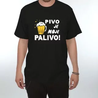 Tričko Pivo je moje palivo