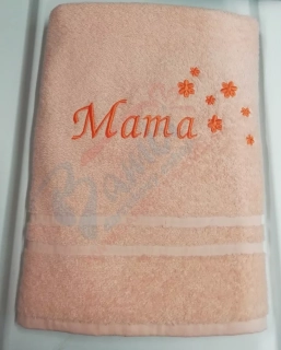Osuška s nápisom Mama