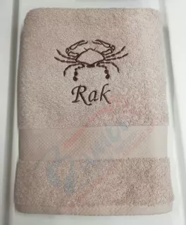 Osuška so znamením Rak