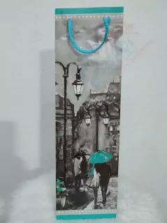Darčeková taška modrá