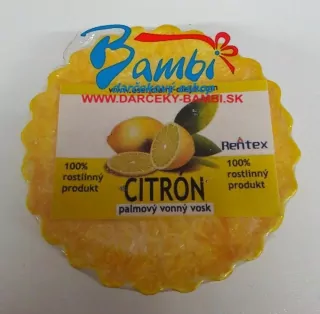 Palmový vonný vosk - Citrón