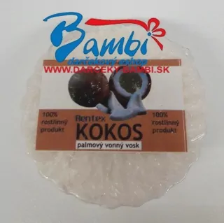 Palmový vonný vosk - Kokos