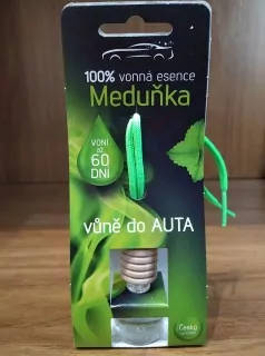 Osviežovač vzduchu do auta Meduňka