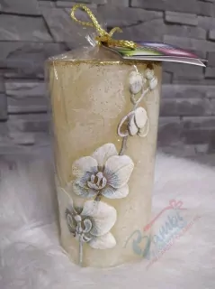  Diodová sviečka orchidea valec