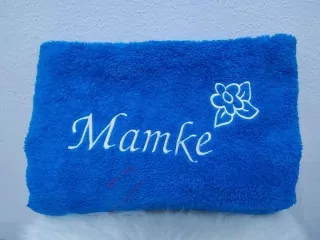 Osuška s nápisom Mamke