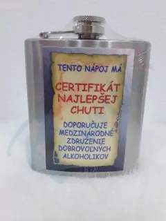 Ploskačka certifikát najlepšej chuti