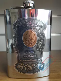 Ploskačka Všetko najlepšie k narodeninám 40