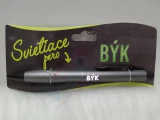 Svietiace pero Býk