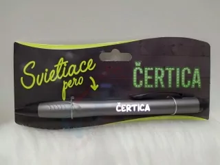 Svietiace pero Čertica