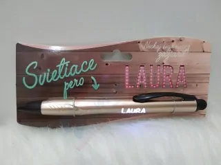 Svietiace pero Laura
