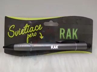 Svietiace pero Rak