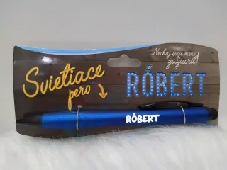 Svietiace pero Róbert