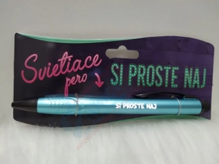 Svietiace pero Si proste naj